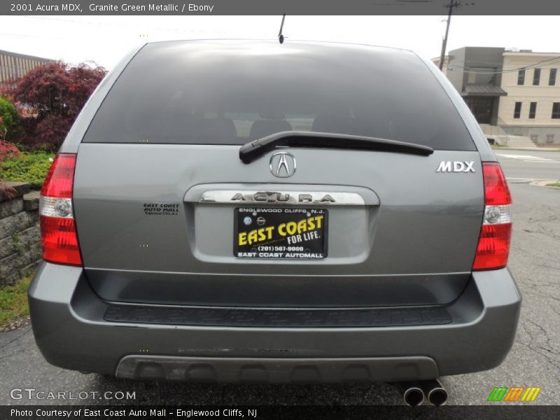 Granite Green Metallic / Ebony 2001 Acura MDX