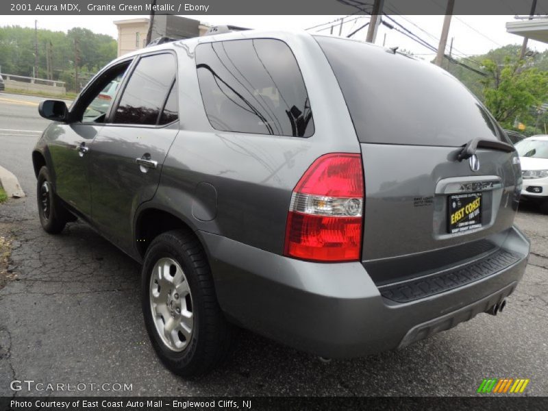 Granite Green Metallic / Ebony 2001 Acura MDX