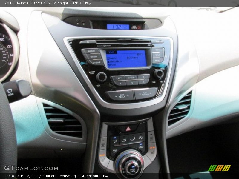 Midnight Black / Gray 2013 Hyundai Elantra GLS