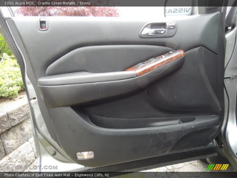 Granite Green Metallic / Ebony 2001 Acura MDX