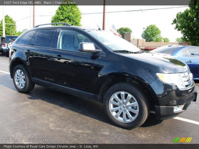 Black / Charcoal Black 2007 Ford Edge SEL AWD