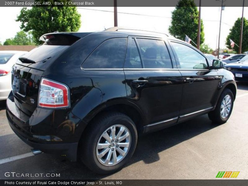 Black / Charcoal Black 2007 Ford Edge SEL AWD