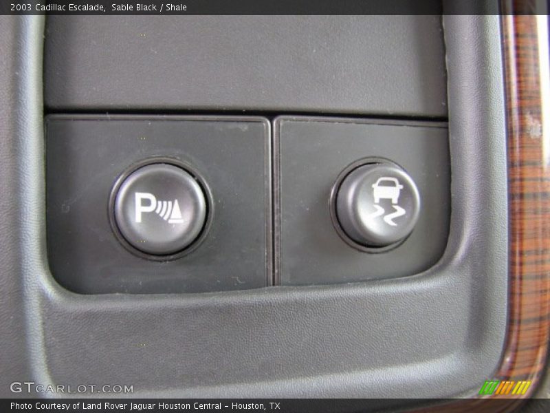 Sable Black / Shale 2003 Cadillac Escalade