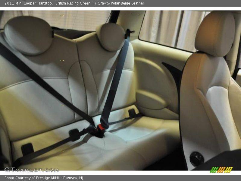British Racing Green II / Gravity Polar Beige Leather 2011 Mini Cooper Hardtop