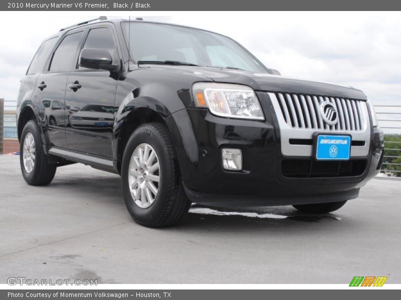 Black / Black 2010 Mercury Mariner V6 Premier