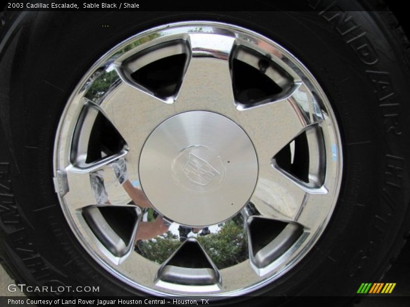 Sable Black / Shale 2003 Cadillac Escalade