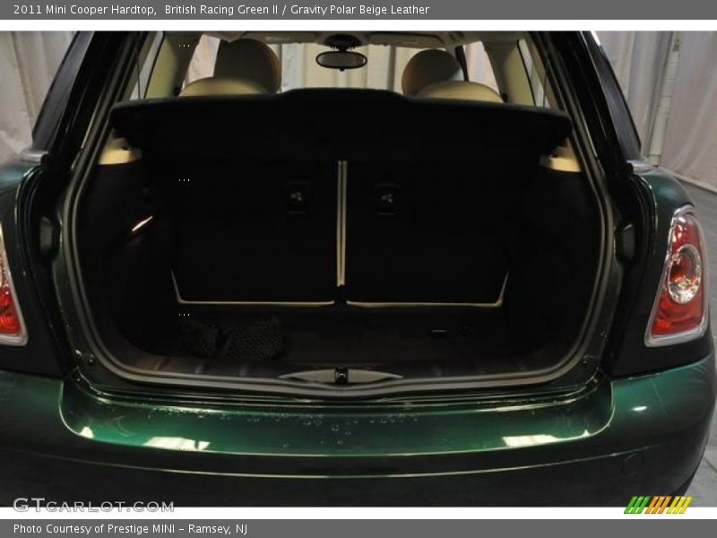 British Racing Green II / Gravity Polar Beige Leather 2011 Mini Cooper Hardtop