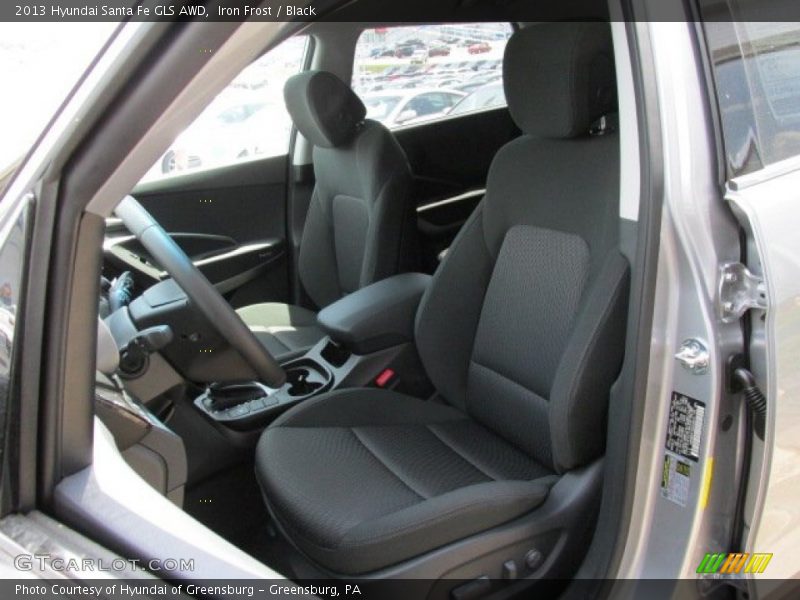 Front Seat of 2013 Santa Fe GLS AWD