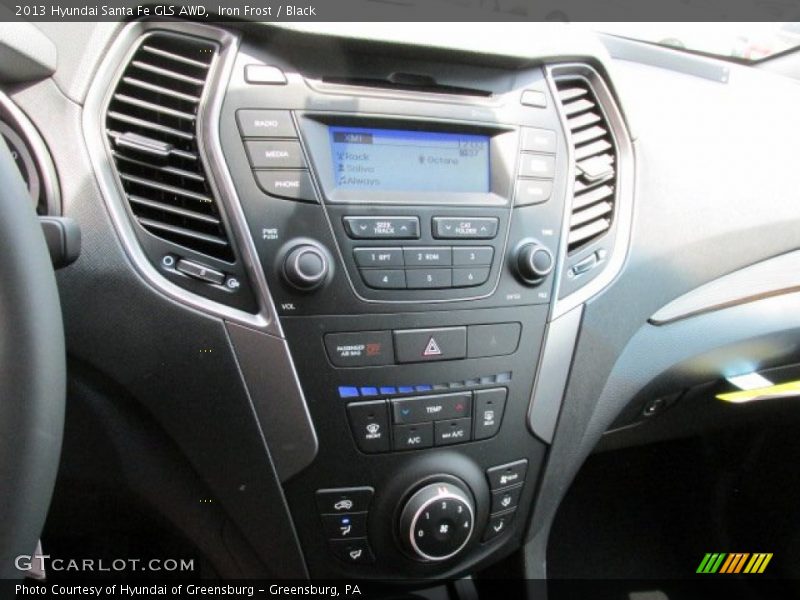 Iron Frost / Black 2013 Hyundai Santa Fe GLS AWD