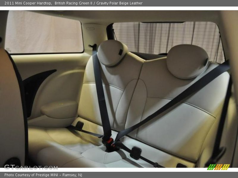 British Racing Green II / Gravity Polar Beige Leather 2011 Mini Cooper Hardtop