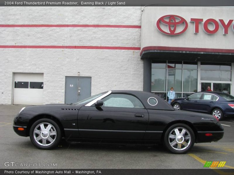 Evening Black / Light Sand 2004 Ford Thunderbird Premium Roadster