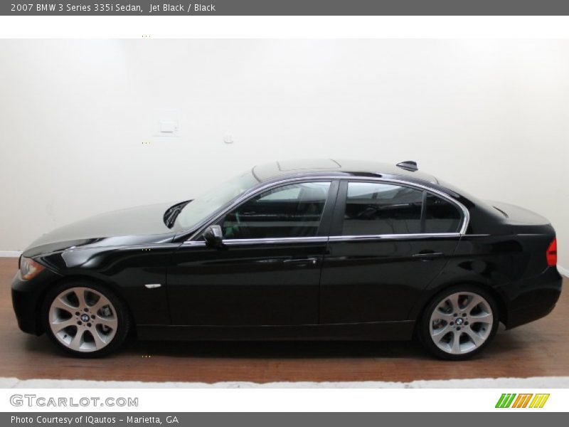 Jet Black / Black 2007 BMW 3 Series 335i Sedan