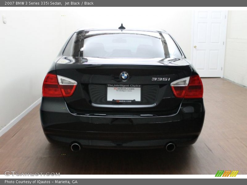 Jet Black / Black 2007 BMW 3 Series 335i Sedan