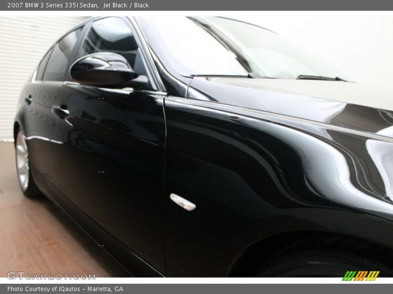 Jet Black / Black 2007 BMW 3 Series 335i Sedan