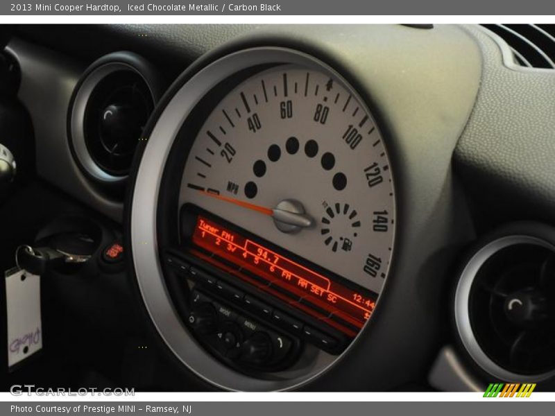 Iced Chocolate Metallic / Carbon Black 2013 Mini Cooper Hardtop