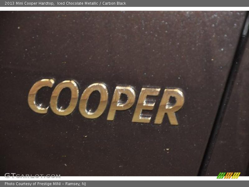 Iced Chocolate Metallic / Carbon Black 2013 Mini Cooper Hardtop