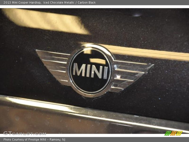 Iced Chocolate Metallic / Carbon Black 2013 Mini Cooper Hardtop