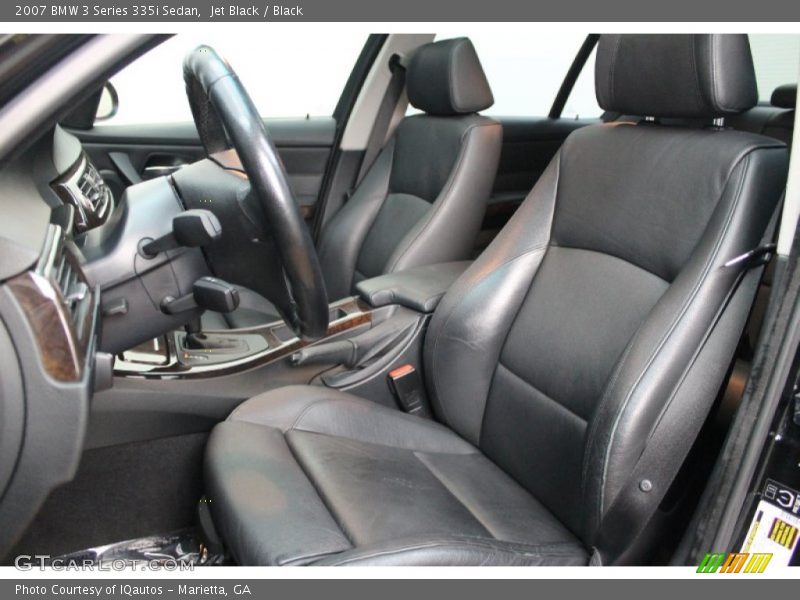 Jet Black / Black 2007 BMW 3 Series 335i Sedan