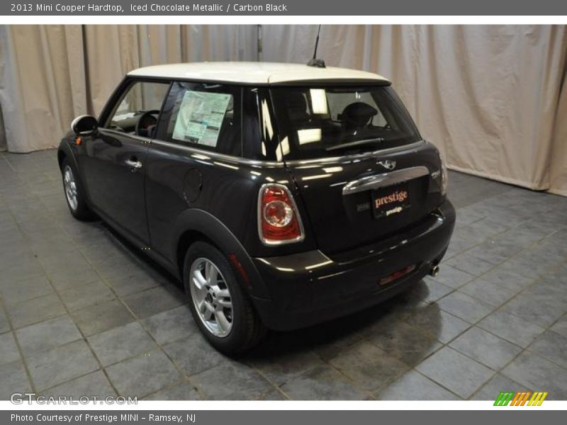 Iced Chocolate Metallic / Carbon Black 2013 Mini Cooper Hardtop