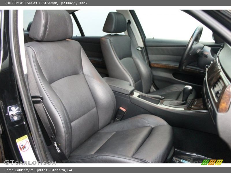 Jet Black / Black 2007 BMW 3 Series 335i Sedan