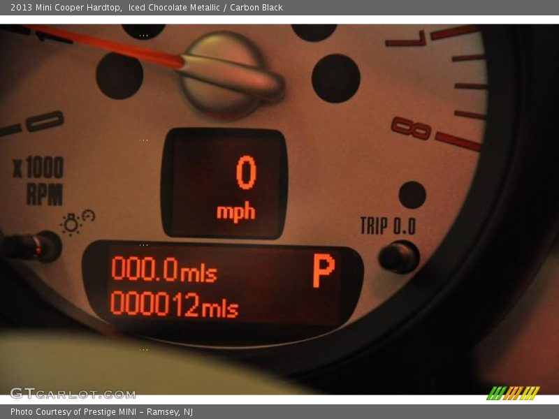 Iced Chocolate Metallic / Carbon Black 2013 Mini Cooper Hardtop