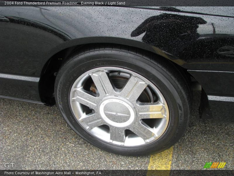 Evening Black / Light Sand 2004 Ford Thunderbird Premium Roadster