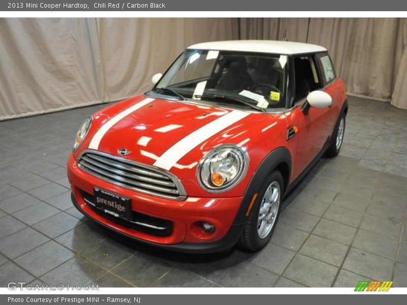 Chili Red / Carbon Black 2013 Mini Cooper Hardtop