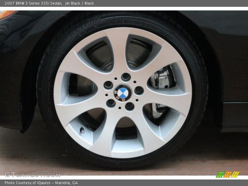 Jet Black / Black 2007 BMW 3 Series 335i Sedan