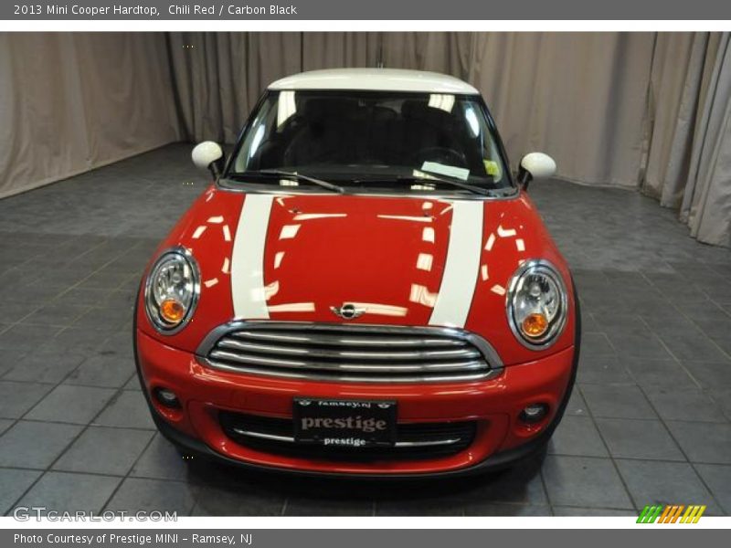 Chili Red / Carbon Black 2013 Mini Cooper Hardtop