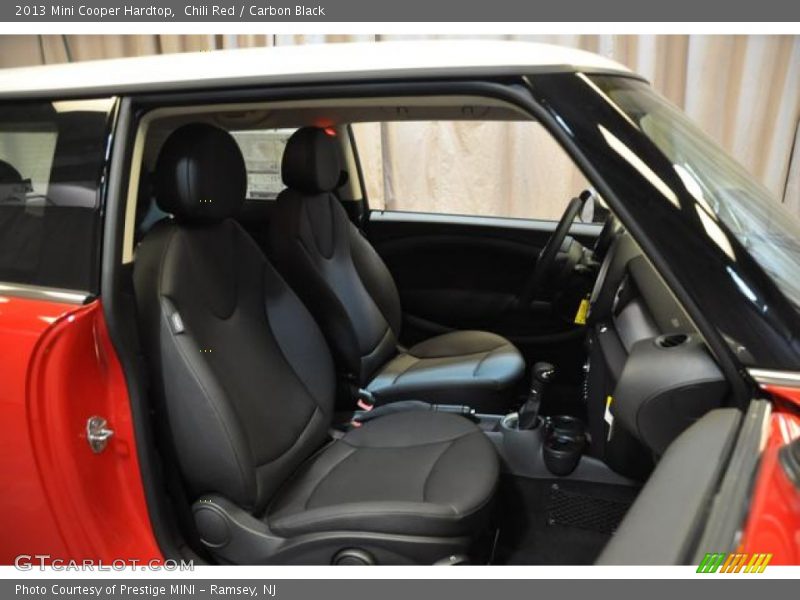 Chili Red / Carbon Black 2013 Mini Cooper Hardtop