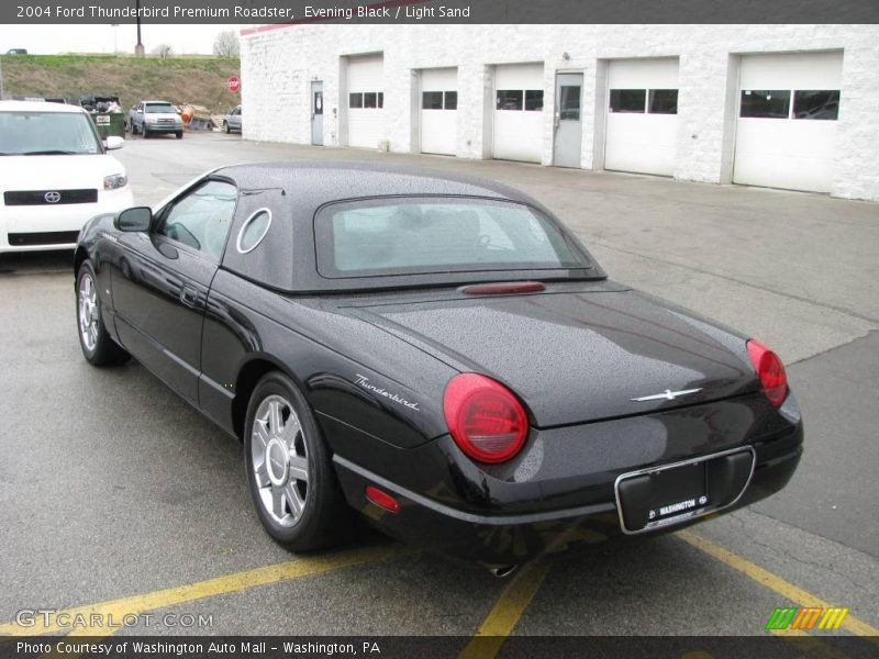 Evening Black / Light Sand 2004 Ford Thunderbird Premium Roadster