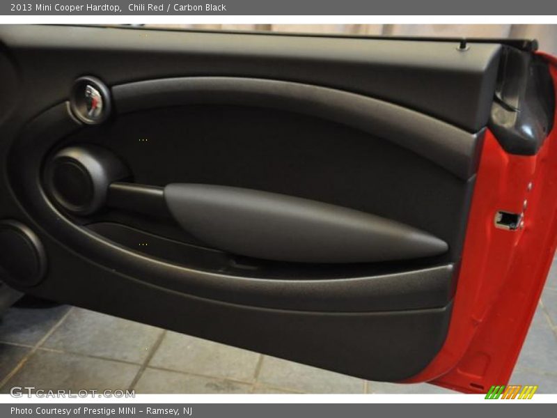 Chili Red / Carbon Black 2013 Mini Cooper Hardtop