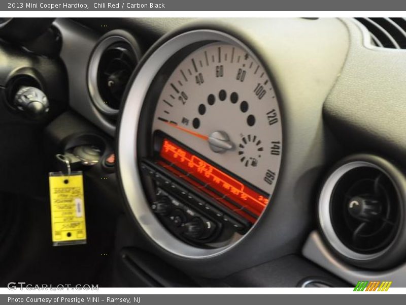 Chili Red / Carbon Black 2013 Mini Cooper Hardtop