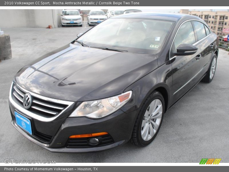 Mocha Anthracite Metallic / Cornsilk Beige Two Tone 2010 Volkswagen CC Sport