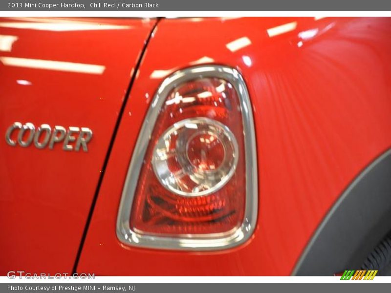 Chili Red / Carbon Black 2013 Mini Cooper Hardtop