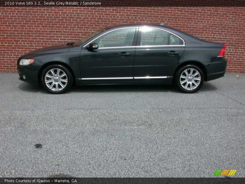 Seville Grey Metallic / Sandstone 2010 Volvo S80 3.2