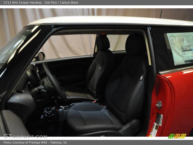 Chili Red / Carbon Black 2013 Mini Cooper Hardtop