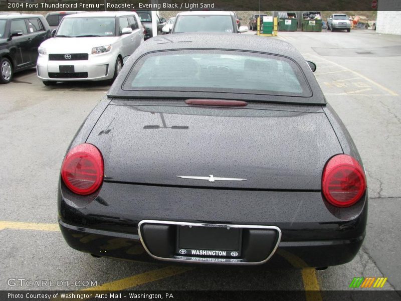 Evening Black / Light Sand 2004 Ford Thunderbird Premium Roadster