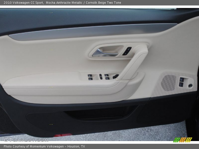 Mocha Anthracite Metallic / Cornsilk Beige Two Tone 2010 Volkswagen CC Sport