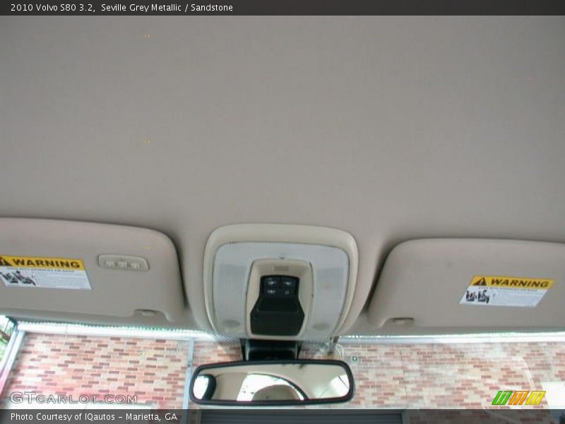 Seville Grey Metallic / Sandstone 2010 Volvo S80 3.2