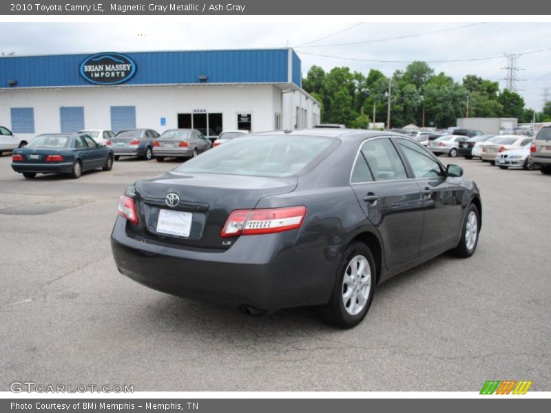 Magnetic Gray Metallic / Ash Gray 2010 Toyota Camry LE