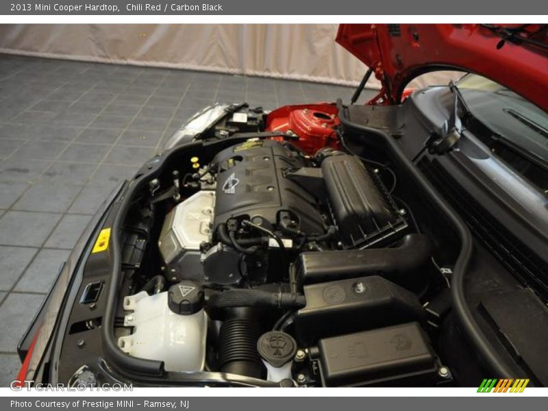 Chili Red / Carbon Black 2013 Mini Cooper Hardtop