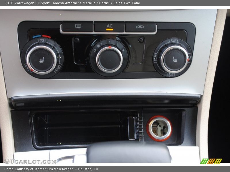 Mocha Anthracite Metallic / Cornsilk Beige Two Tone 2010 Volkswagen CC Sport