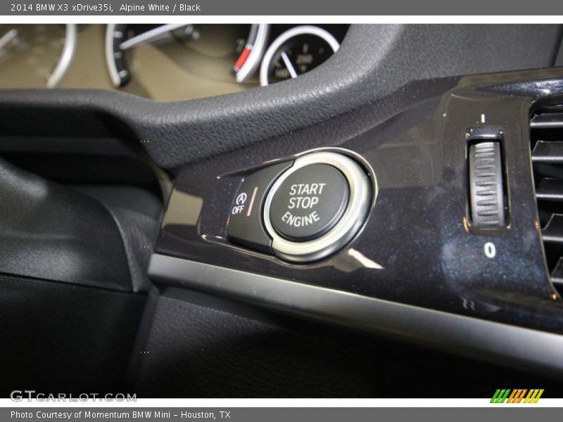 Alpine White / Black 2014 BMW X3 xDrive35i