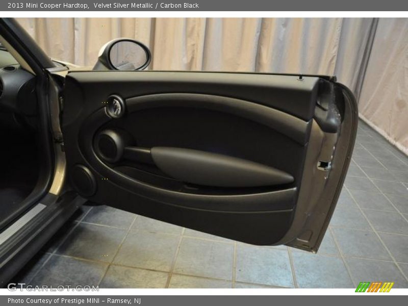 Velvet Silver Metallic / Carbon Black 2013 Mini Cooper Hardtop