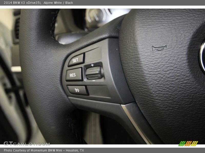 Alpine White / Black 2014 BMW X3 xDrive35i