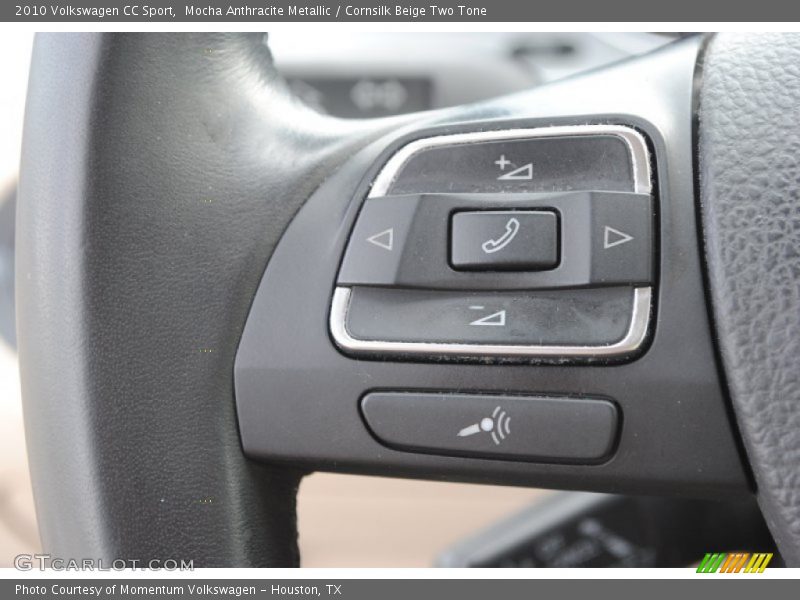 Mocha Anthracite Metallic / Cornsilk Beige Two Tone 2010 Volkswagen CC Sport