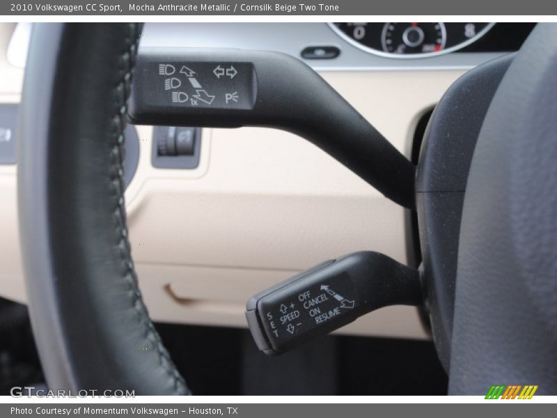 Mocha Anthracite Metallic / Cornsilk Beige Two Tone 2010 Volkswagen CC Sport