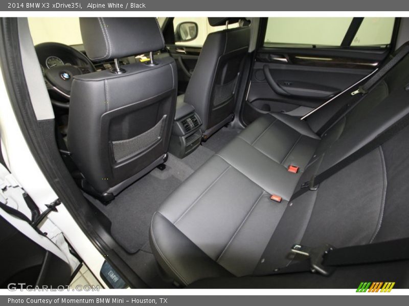 Alpine White / Black 2014 BMW X3 xDrive35i