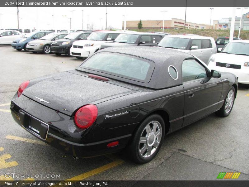 Evening Black / Light Sand 2004 Ford Thunderbird Premium Roadster